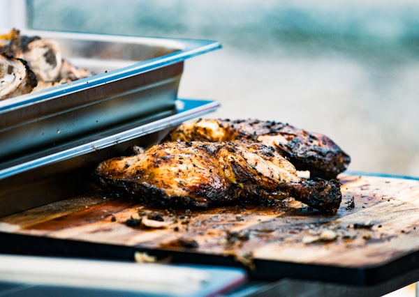 Caribbean grilled chicken