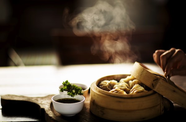 Dim sum dumplings